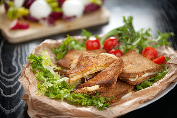 Italian Mozzarella in Carrozza