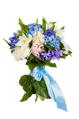 flowers isolated on white background