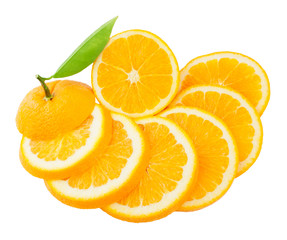Sliced orange