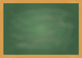 Blank chalk board illustration