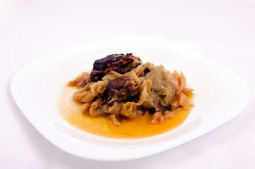 Cabbage and meat