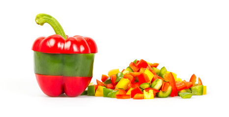 Slices of peper