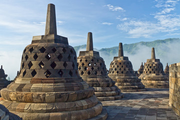 Borobudur Temple  Jogjakarta, Java, Indonesia