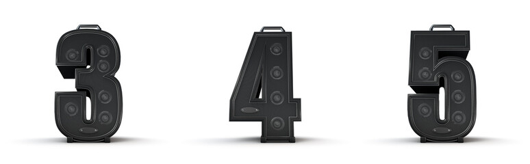 Amplifier alphabet 3 4 5