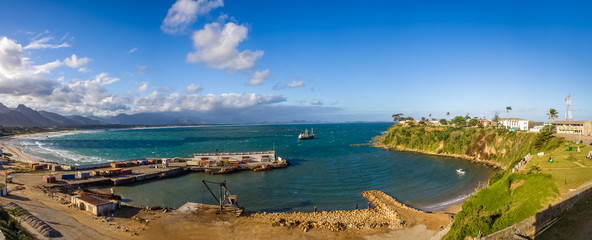 The old port of Fort Dauphin