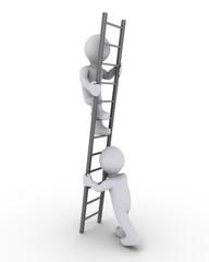 Helping to climb the ladder © masterofall686