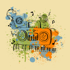 Musical Background © vectomart