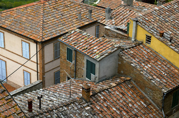 Rooftops, Italian village