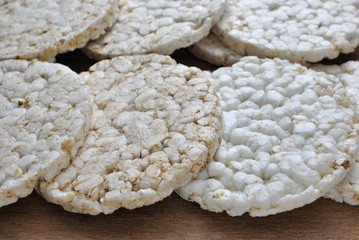 Gallette di mais e di riso soffiato