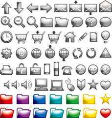 Web icons set