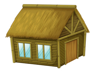 Cartoon hut