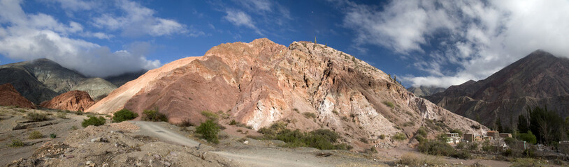 Seven colors hill. Purmamarca, Argentina