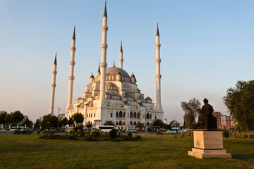 Keuken spatwand met foto Adana Grand Mosque. © Alex Ishchenko