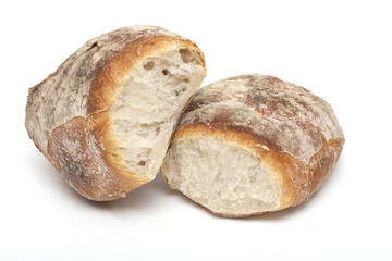 two fresh buns