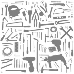 Construction tools pattern