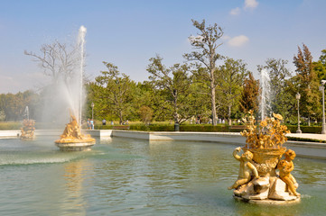Fuente de Ceres en el Jardín del Parterre, Aranjuez (Madrid)