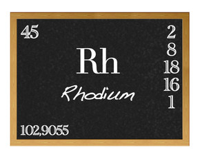 Rhodium.