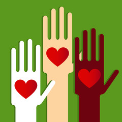Hands with love