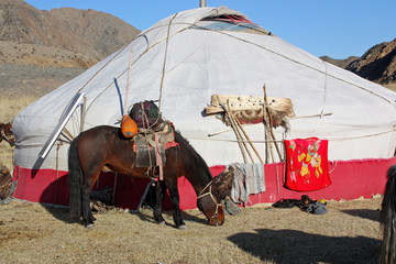 Yurt in Mongolia
