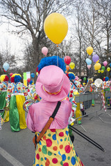 Marching Carnival Band in Cento, Italy