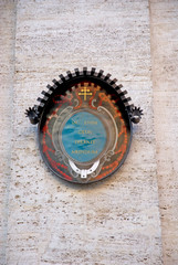 Rome Saint Luis des Francoise church decoration