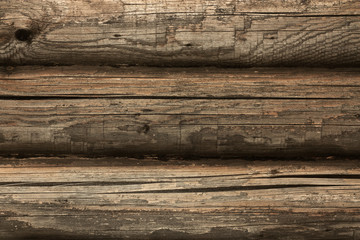 Old dark wooden background