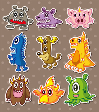 monster stickers