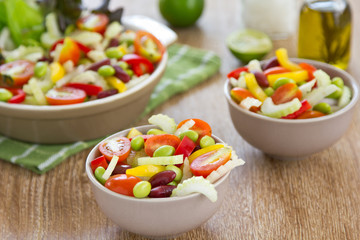 Celery and beans salad