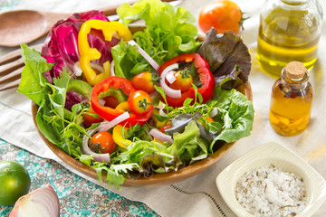 Fresh Vegetables Salad