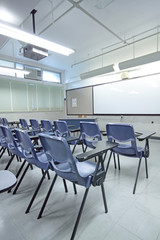 empty classroom