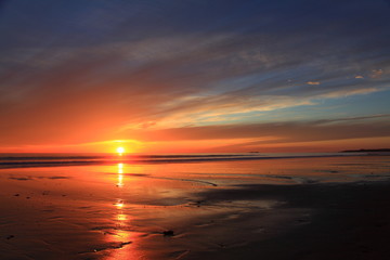 Sonnenuntergang in Andalusien