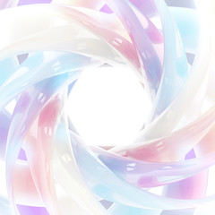 Abstract background made of spiral twirl