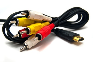 HDMI & composit cables