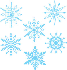 Fototapeta premium Snowflakes