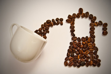 Obraz premium Tazzina e caffè