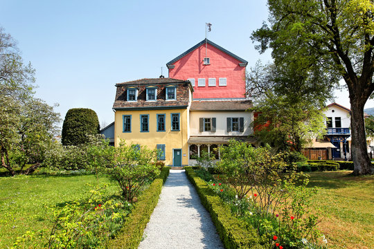 Das berühmte Friedrich Schiller Haus in Jena, Deutschland