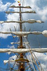 Old sailing ship