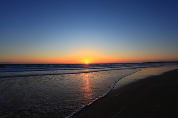 Sonnenuntergang in Andalusien