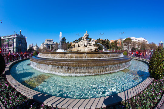 Fuente de Cibeles - Madrid - Espa&ntilde;a