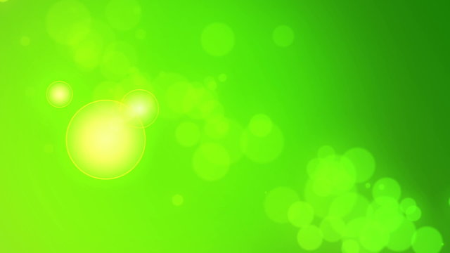 Soft green and yellow bokeh background