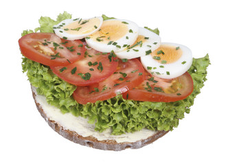 Tomaten-Ei-Schnitte