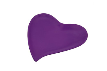 тарелка в форме сердца