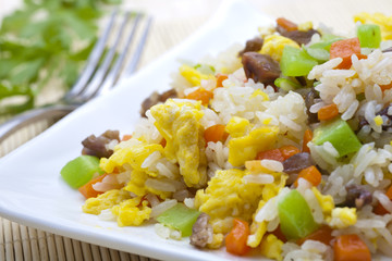 Vegetable fried rice