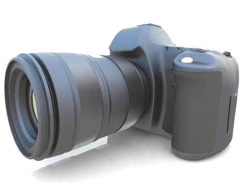 3D digital photo camera