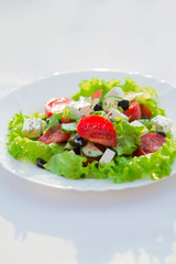 Greek salad vertical