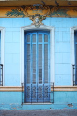 Door in La Boca district in Buenos Aires, Argentina