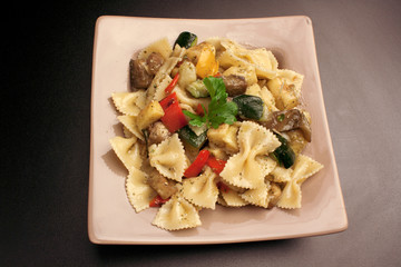 Pasta con verdure