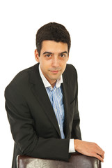 Beauty young business man