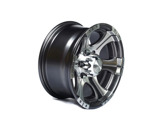 Chrome steel wheel