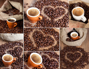 Coffe collage